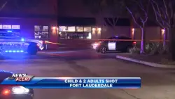 Toddler, 2 adults hospitalized after shooting in Fort Lauderdale