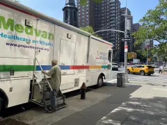 This mobile clinic rolls up to homeless New Yorkers who need mental health services